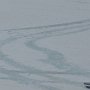 Icebreaker Oden and M.V. Fennica performing ice management during the Fram Strait trials. (2009)